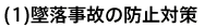 (1)墜落事故の防止対策